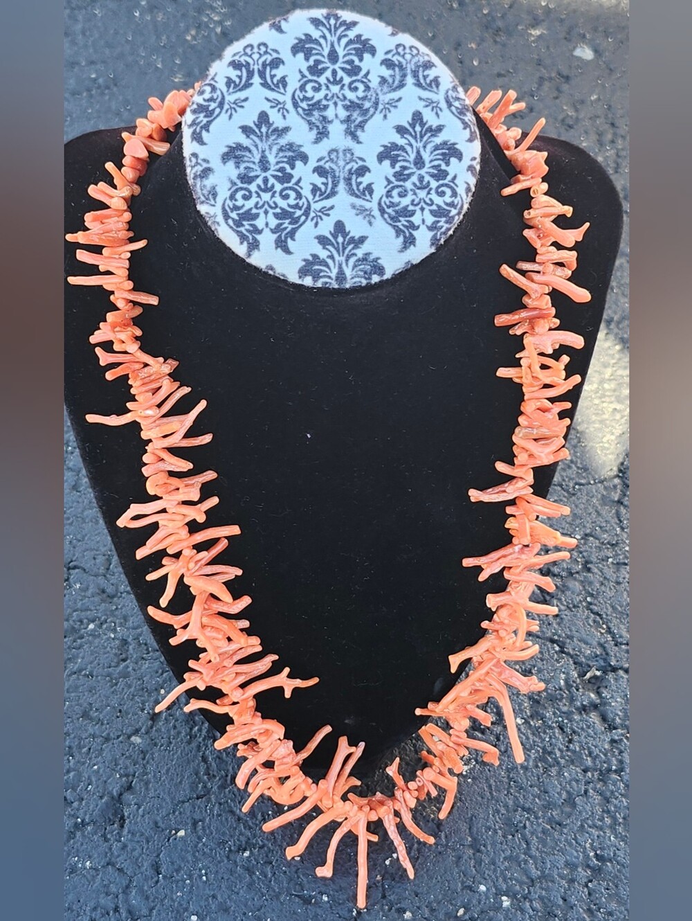 Coral-Style Pink Branch Necklace — Women’s Fashion Necklace